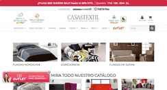 Desktop Screenshot of casaytextil.com