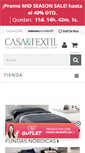 Mobile Screenshot of casaytextil.com