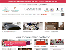 Tablet Screenshot of casaytextil.com